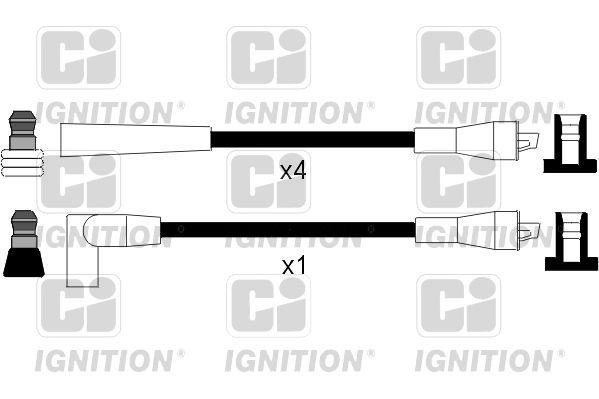 QUINTON HAZELL Комплект проводов зажигания XC1071